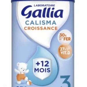 ✨ Gallia Calisma Croissance 3 – Une nutrition complète pour accompagner bébé dès 12 mois ✨830g