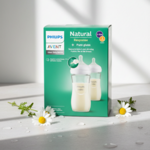 Biberon Natural Response avec valve AirFree (Boîte Violette)