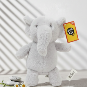 Éléphant en Peluche "Smart & Fun"