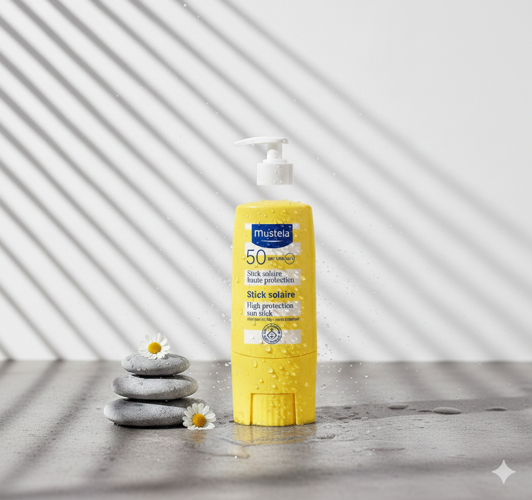 Mustela Stick Solaire Haute Protection SPF 50.