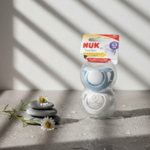 NUK Starlight (Pack de 2 sucettes) 0-2m