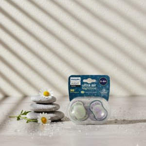 Philips Avent – Sucette Ultra Air Nighttime (Nuit) 0-6m