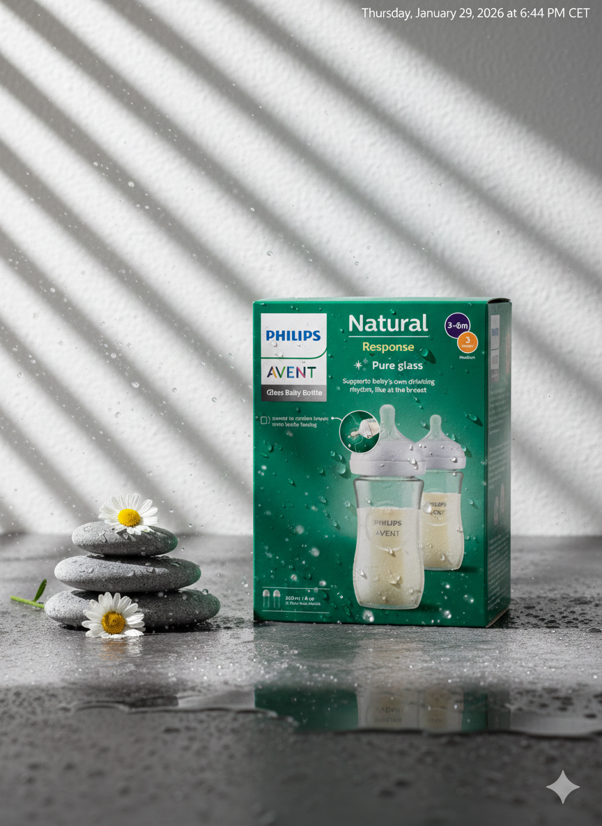 Philips Avent Natural Response en verre (240 ml)