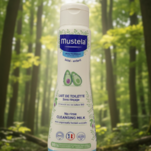 Lait de Toilette Mustela – Douceur et Pureté dès la Naissance 🥑✨