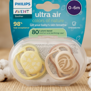 Philips Avent - Sucettes Ultra Air "Colors of Nature" (0-6 mois)