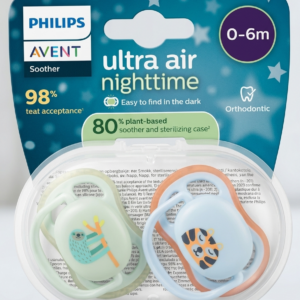 Philips Avent - Sucettes Ultra Air Nighttime (0-6 mois)