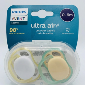 Philips Avent - Sucettes Ultra Air (0-6 mois) - Édition Pastel