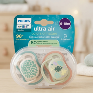 Philips Avent - Sucettes Ultra Air "Colors of Nature" (6-18)