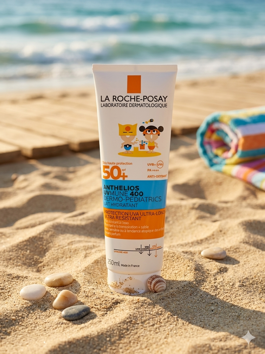 La Roche-Posay Anthelios UVMUNE 400 Dermo-Pediatrics – Lait Hydratant SPF 50+ (250ml)