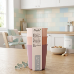 Alvär Baby - Anti-slip cup (Set of 3)
